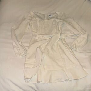 Princess Polly Cream Mini Dress